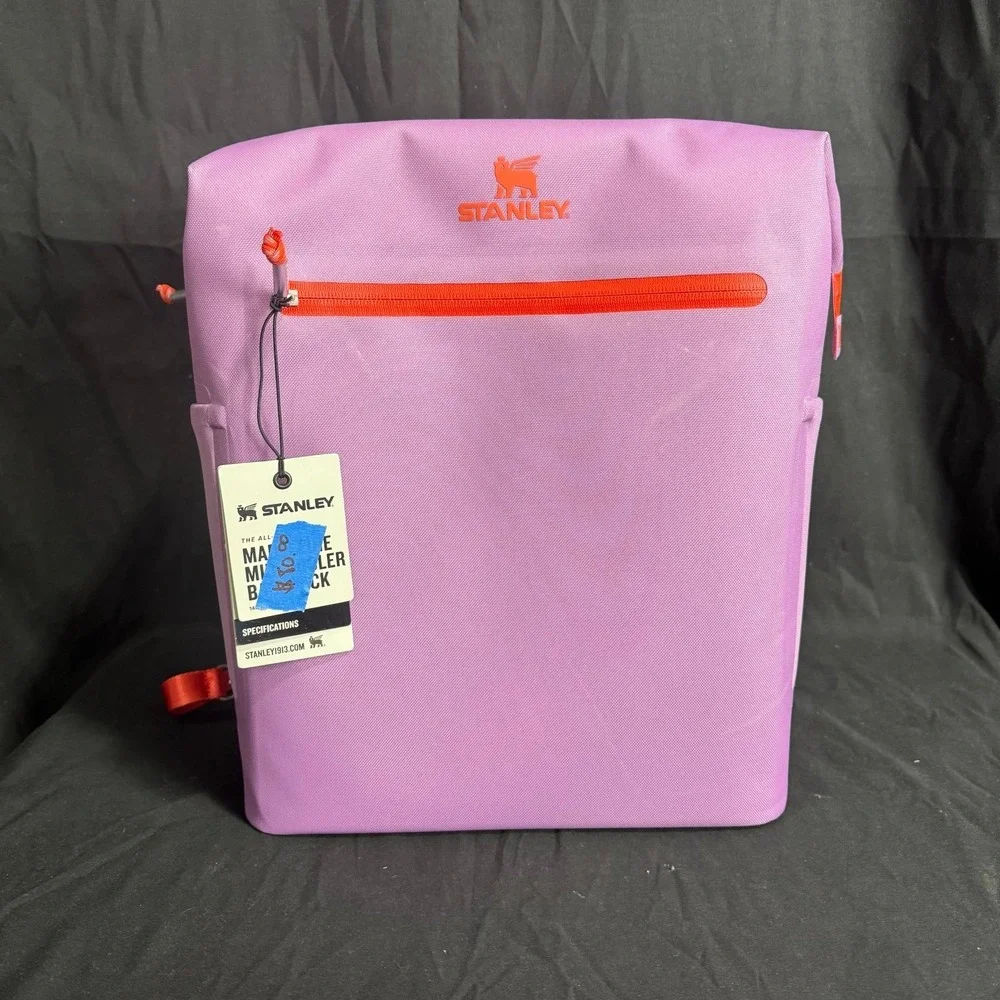 Stanley 20 Cans/14.8qt All Day Madeleine Midi Backpack Cooler - Lilac - Picture 1 of 10